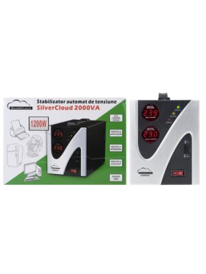 Stabilizator de tensiune SilverCloud 2000VA